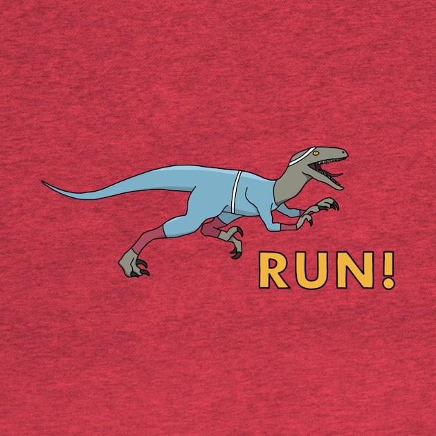 Velociraptor Run! by Earl Grey